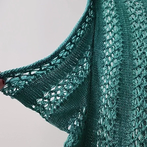 Vintage Marciano Boat Neck Pointelle Knit Tank Top - Picture 6 of 8